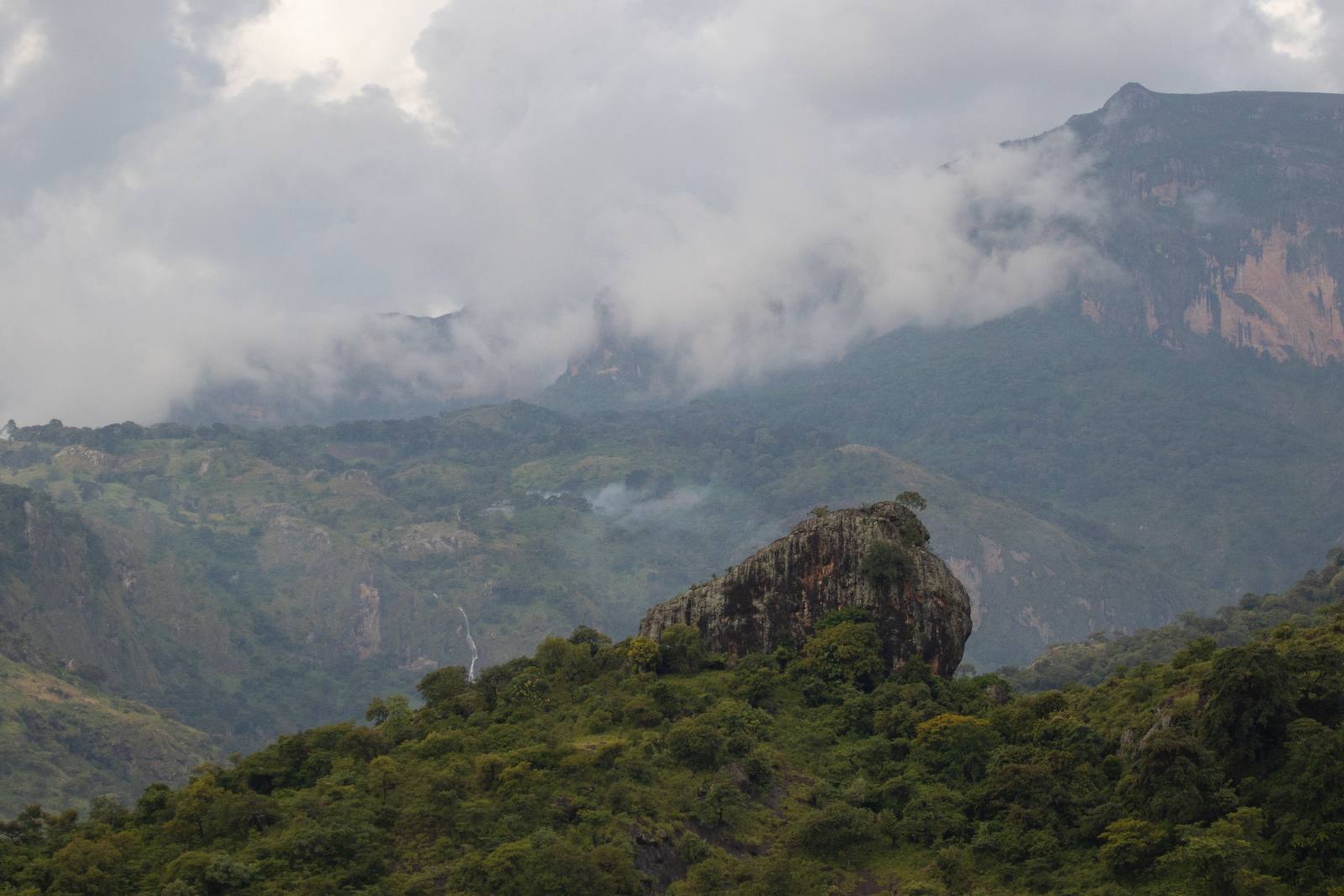 Highlands in mist, stand-in image